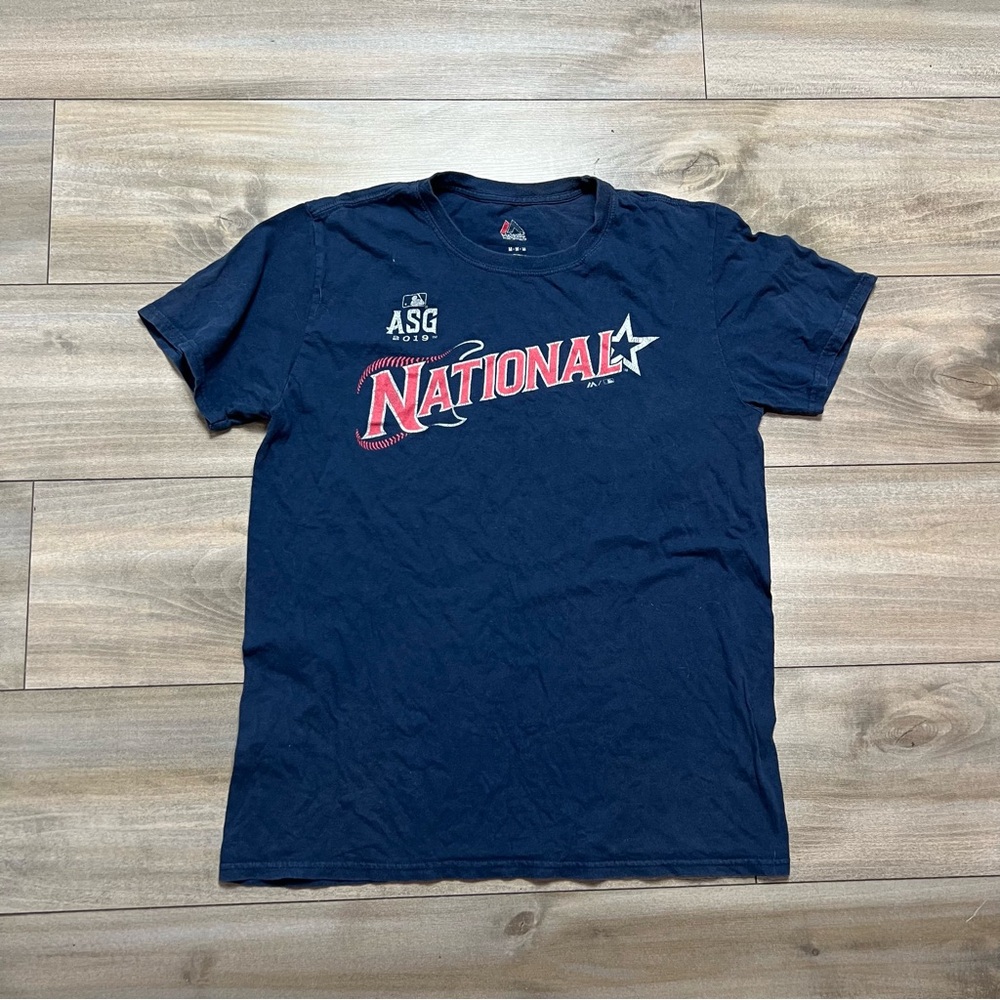 All Star Game 2019 MLB Majestic Men’s TShirt Medium Sporty
